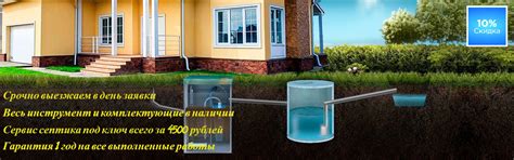 Обслуживание септиков и ЛОС в Остафьеве. Цена от 4500 руб. | Septic-Group