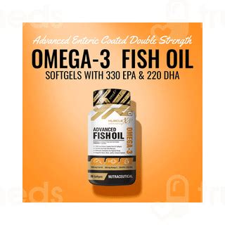 Musclexp Advanced Fish Oil Double Strength Omega 3 Capsule 60 - Uses ...