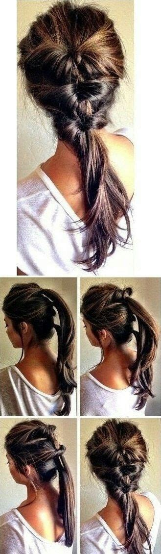 Twisted Ponytail Tutorial 的图像结果