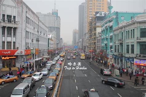 哈尔滨中央大街高清图片下载-正版图片500332137-摄图网