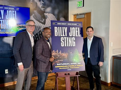 Billy Joel and Sting to perform at American Family Field next year ...