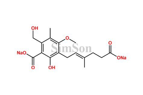 Dicarboxy Mycophenolate Sodium | CAS No- NA | Simson Pharma Limited