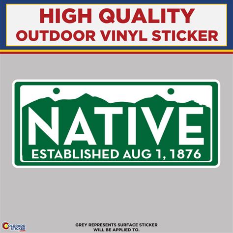Image result for Colorado Native Sticker