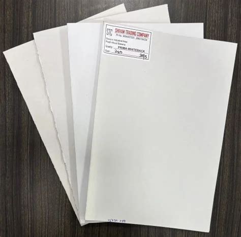 Duplex Board - HWC Grey Back Duplex Board Trader - Retailer from New Delhi