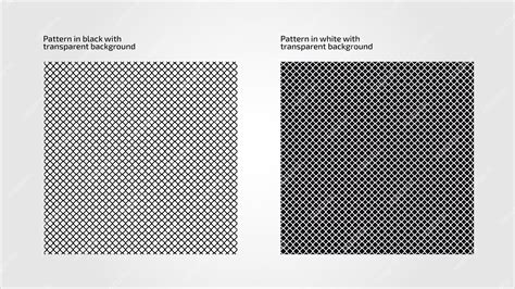 Premium Vector | Grid pattern texture in black and white