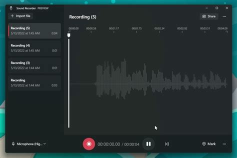 Image result for Windows Sound Recorder App