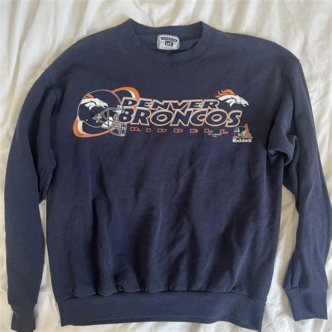 Lee - Vintage Denver Broncos (Riddell) 1998 jumper... - Depop