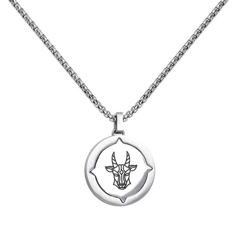 ROSSOAMANTE ZODIAC NECKLACE FOR MEN | Biffi Gioielli