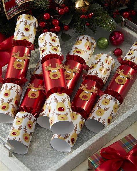 Robin Reed 6 English Christmas Crackers - Full-Length Nutcrackers With ...