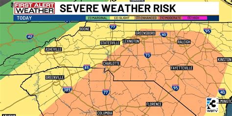 Enhanced risk for severe weather in Carolinas Friday afternoon: What to ...