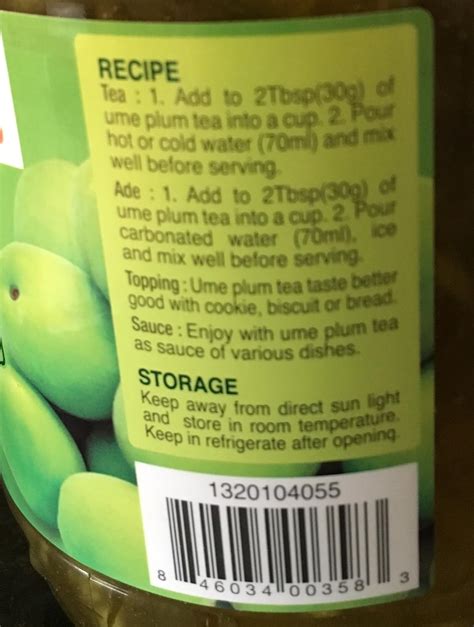 Buy Haioreum Ume Plum Tea - Sweet and Tangy Infused With Korean Ume ...