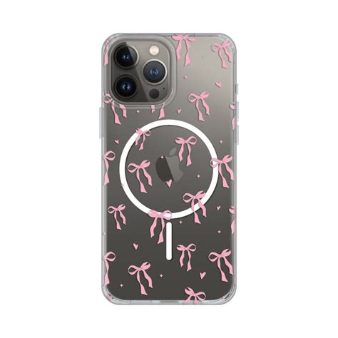 Maska(futrola) Print Magsafe za iPhone 13 Pro Max 6.7 Cute Bows - Mob-Shop