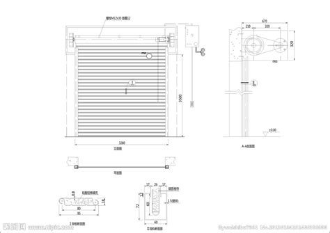 卷帘门07 - SketchUp模型库 - 毕马汇 Nbimer