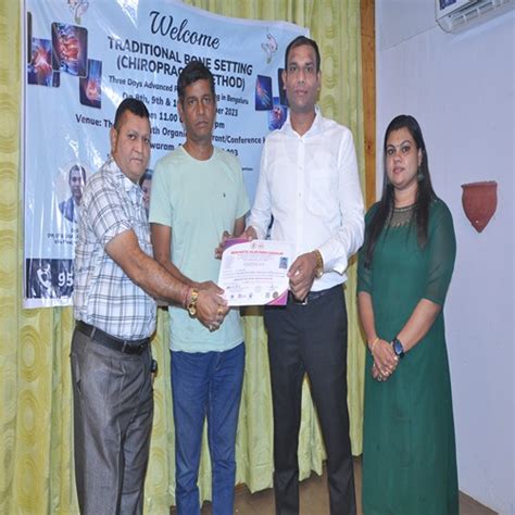 Best Chiropractic Bone Setting Training in India - Dr.Sanoj