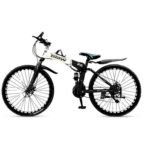 Buy Skyride BMW X6 Folding Bike With 21 Speed Gear, Dual Disc Brake ...
