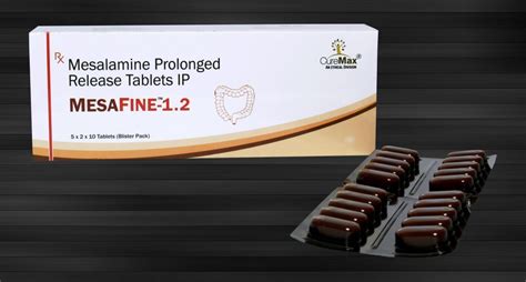 Mesalamine 1200 mg (Enteric Coated Prolonged Release Tablet ...