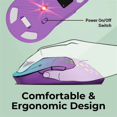 ZEBRONICS Marine Wireless Ambidextrous Optical Mouse Rechargable ...