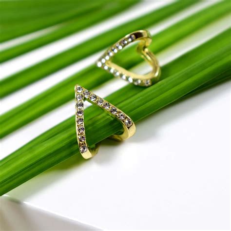 Curved Studded Ear Hugging Jacket Stud Earrings | Salty – Salty Accessories