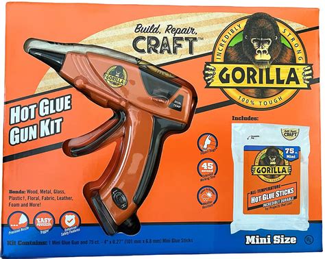 Gorilla Hot Glue Gun Kit Full Size at Mary Aplin blog