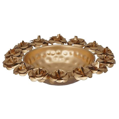 Webelkart Premium Decorative Flower Urli Bowl for Home Decor| Tealight ...