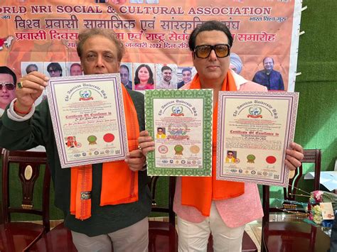 Govinda conferred with Doctorate for excellence in Indian cinema ...