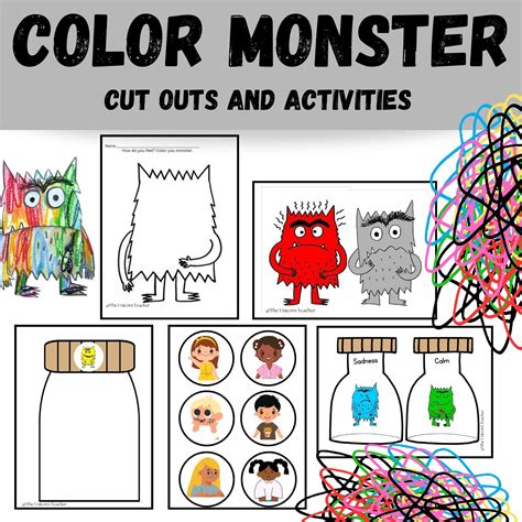 Image result for Color Monster Activities