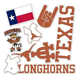 Buy University of Texas UT Longhorns Sticker Vinyl Decal Laptop Water ...