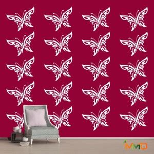 MMD DECORATION Butterfly World Wall Stencil Wall Stencil Stencil Price ...