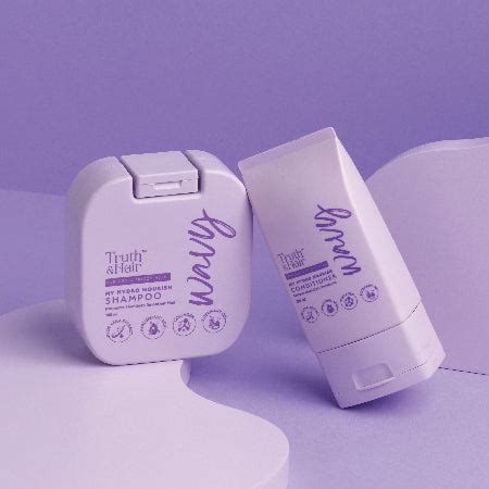 Truth & Hair - Wavy Hair Hydro Nourish Shampoo & Conditioner Combo Pac ...