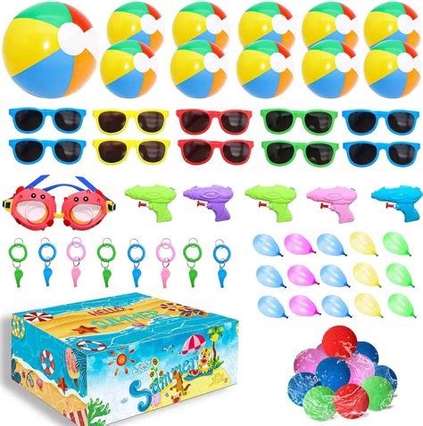 Pool Party Favors Beach Party Favors - 60 PCS Pool Toys For Kids Ages 3 ...