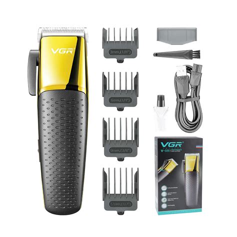 VGR V-686 Professional cordless Hair Clipper with Stainless steel ...