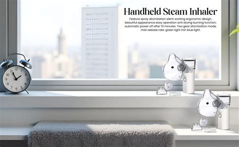 Buy Handheld Steam Inhaler Face Steamer Portable for Couch Travel Home ...