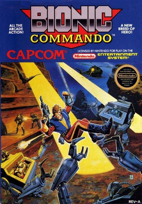 Image result for Bionic Commando 1987