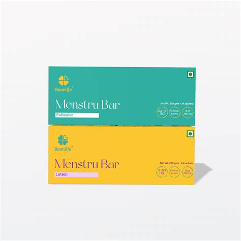 Menstru Bar - Combo (420 Gms) | Boonlife