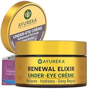 Ayureka Advanced Under Eye Cream, 50g | Dark Circles & Puffiness ...