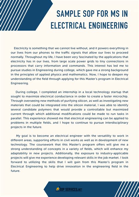 Statement of Purpose Engineering Service – Get Help