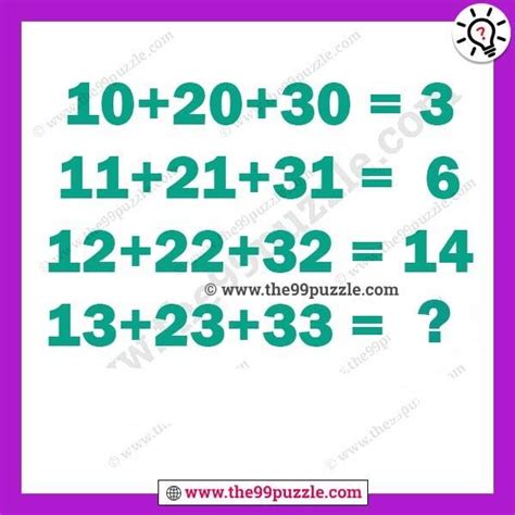Image result for Tricky Math Puzzles