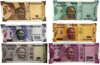 Cyrus Brand New Nakli Indian Note(20 each=10,20,50,100,200,500,2000 ...