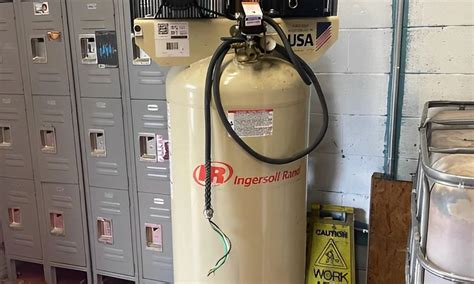 Reciprocating Air Compressor - 5 HP Vertical Tank Mount Compressor ...