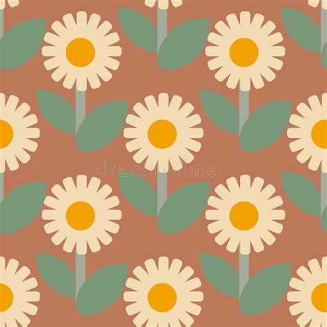Image result for Retro Flower Pattern