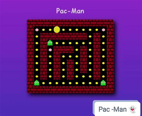 Image result for How to Make Pacman Game in HTML CSS JavaScript Source Code