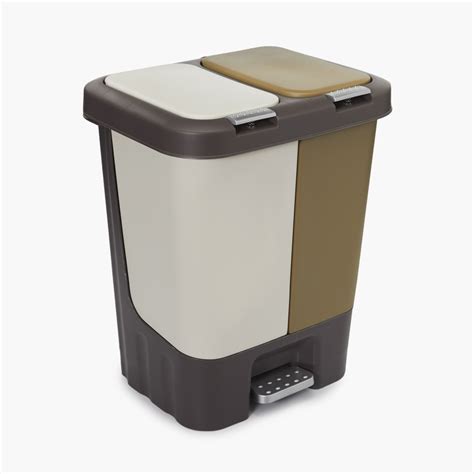 Buy Sedona Plastic Push and Pedal Bin - 10L from Home Centre at just ...