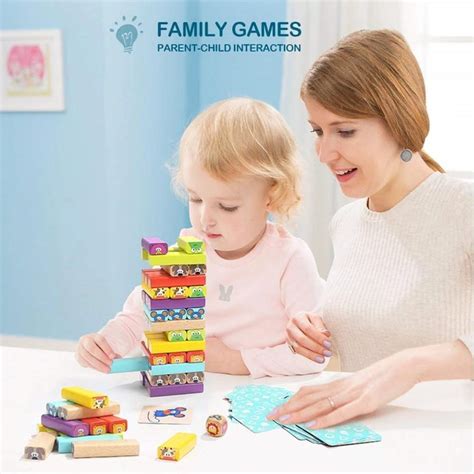 Top Bright Animal Stacking Game — Toycra