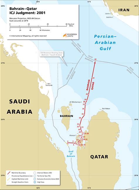 Bahrain–Qatar Maritime Boundary | Sovereign Limits