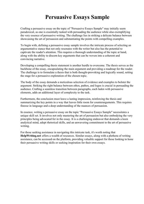 Persuasive Essays Sample.pdf