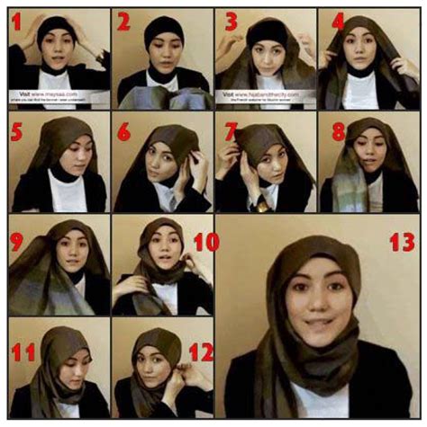 Image result for Hijab Tutorial