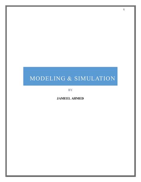 System Modeling Simulation 的图像结果