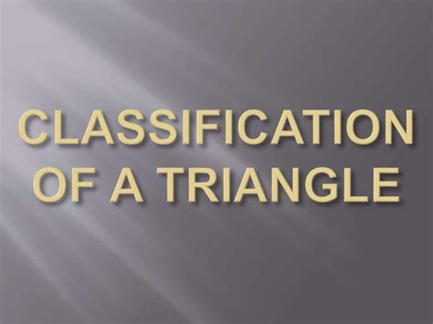 Image result for Classification of Triangles