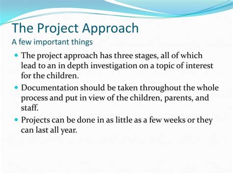 Image result for Project Approach Material