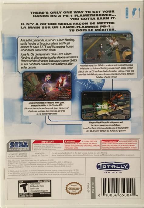 Image result for Alien Syndrome Wii